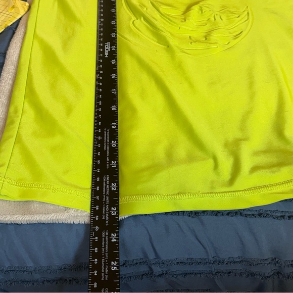 Reef Legends Boys XL 16 Rash Guard Lime Green Wave Sun Shirt UPF 50+ Performance - Picture 10 of 11